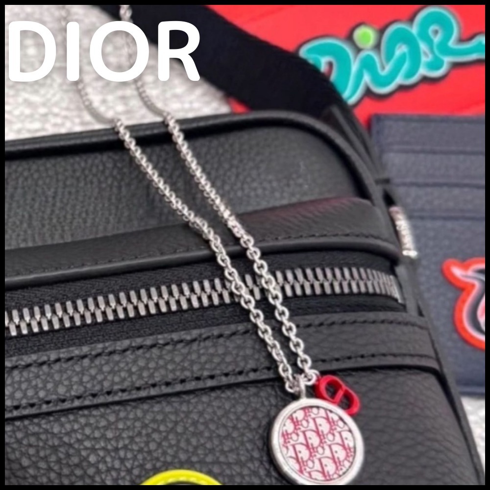 【上品なアクセント】Dior ペンダントネックレス