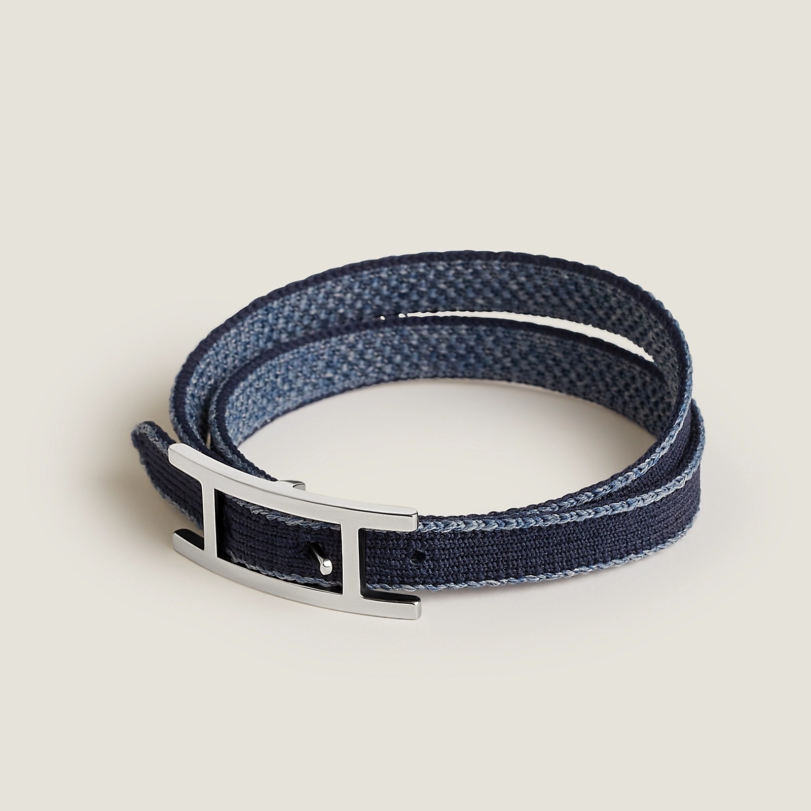 【リバーシブルで楽しめる】HERMES ブレスレット Hapiバックル リバーシブルで楽しめる】HERMES ブレスレット Hapiバックル