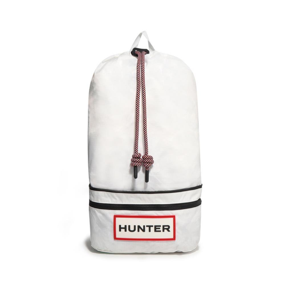 バックパック・リュック HUNTER [UNISEX] Travel Ripstop Backpack White/Red Box Logo U