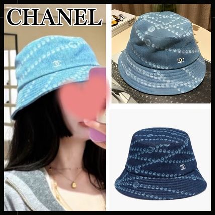 ブルー（青）系 CHANEL(シャネル) ハット(レディース) - 海外