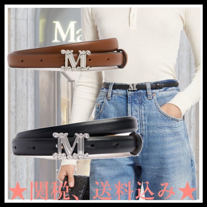 ★Max Mara★Mgraziata レザーベルト