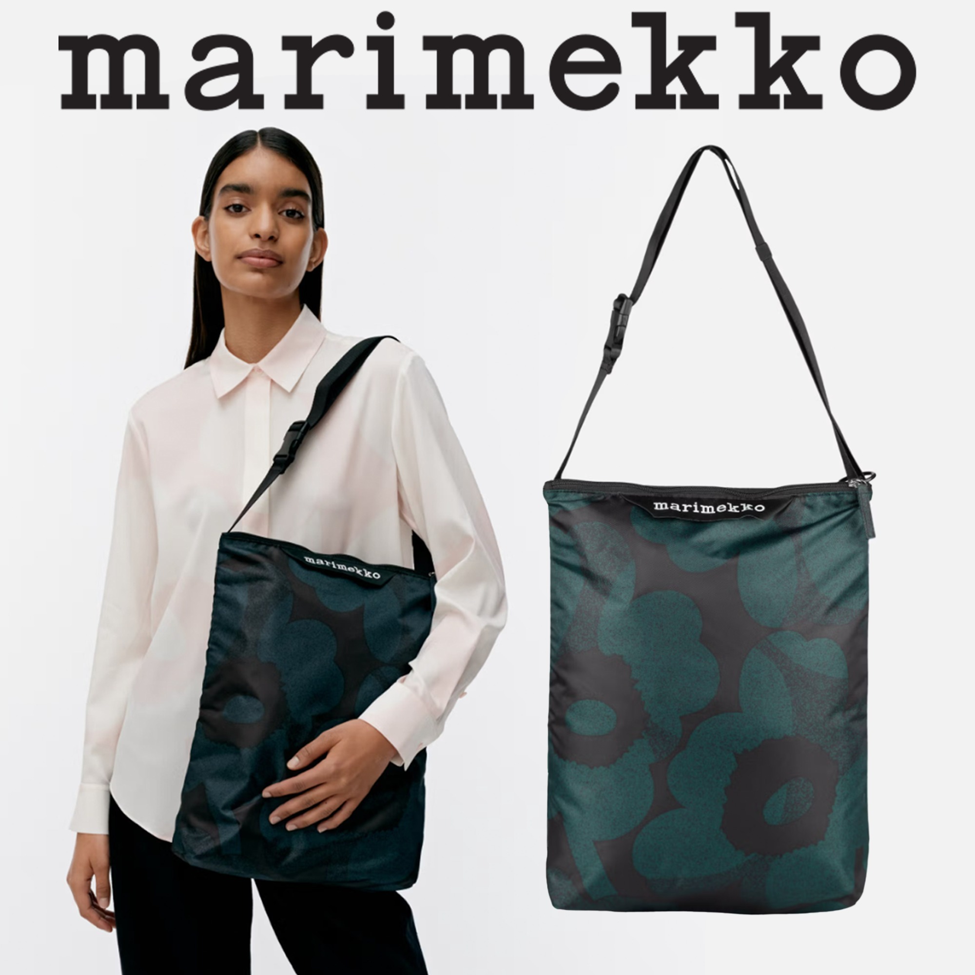 marimekko マリメッコ/ Neat Crossbody Unikko M バッグ