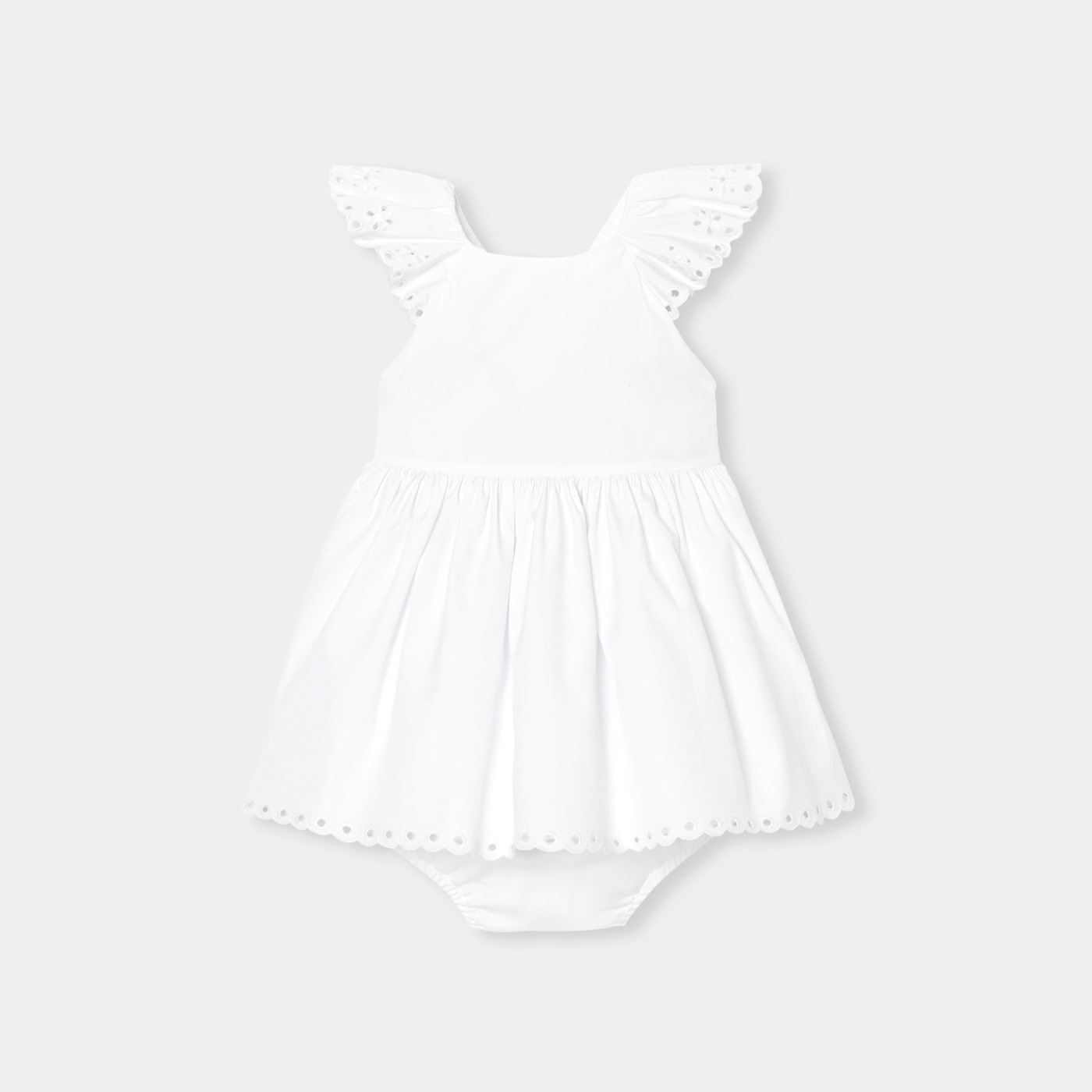 JACADI(ジャカディ) 6-12m セレモニー白ワンピース