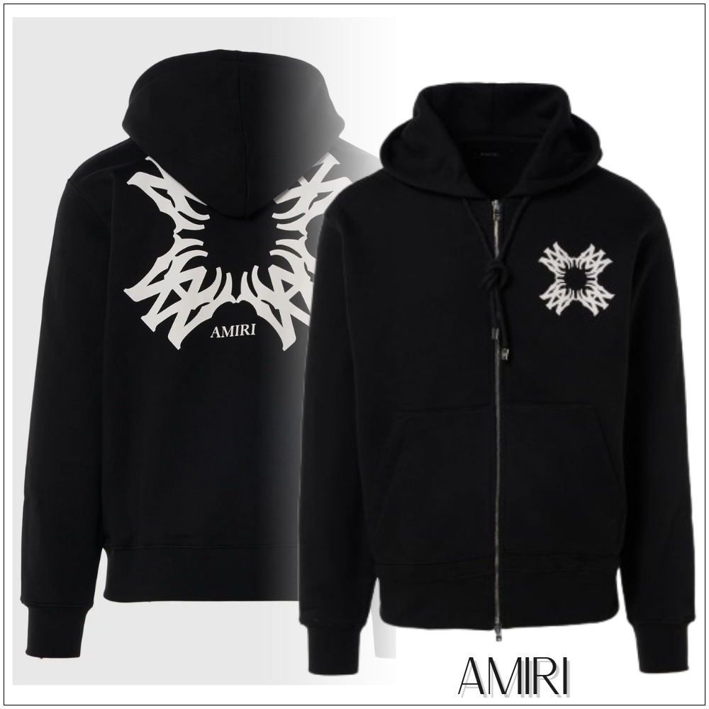AMIRI MA クアッドジップフーディ モダンなジップディテール