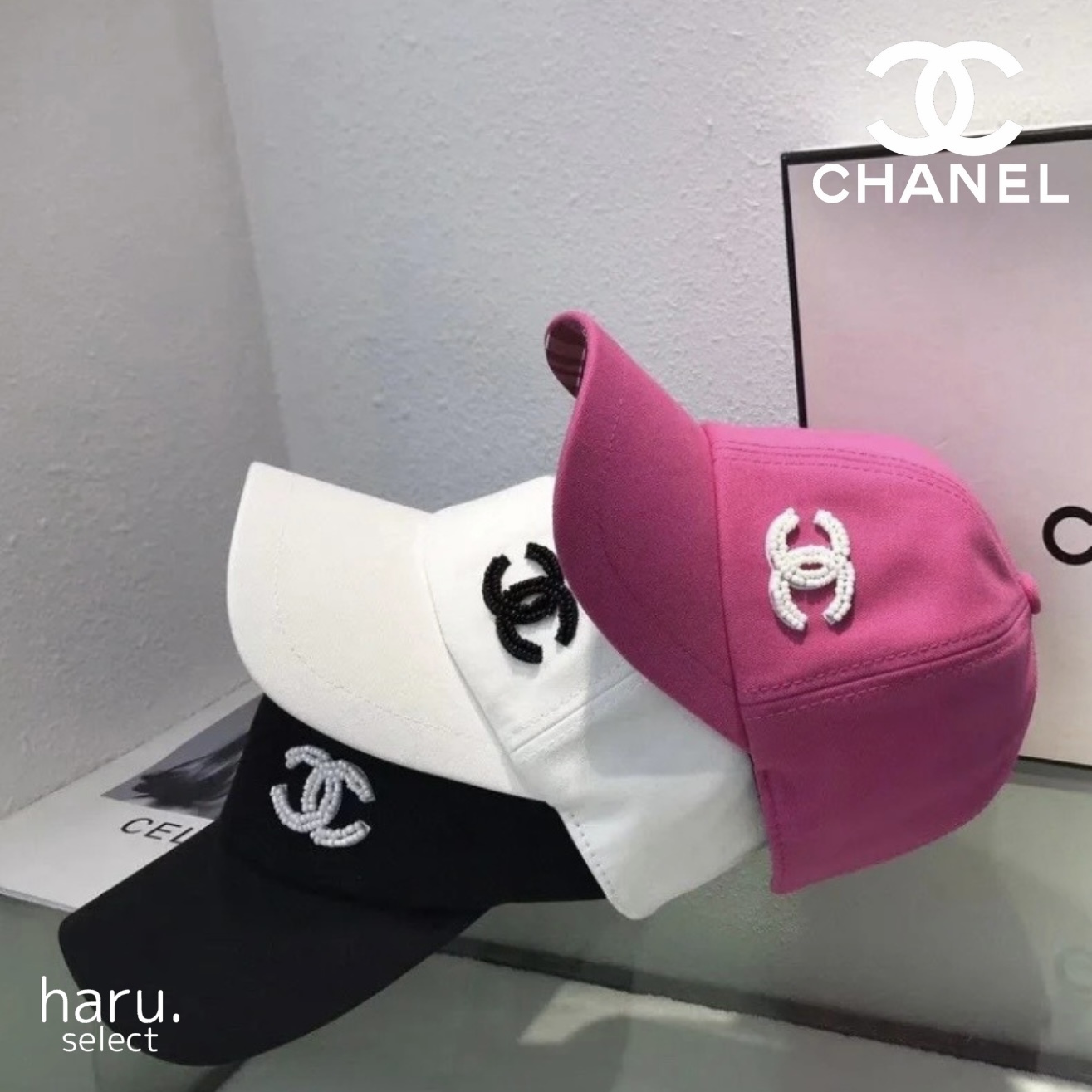 大人気♡おしゃれ♪【CHANEL】シャネル キャップ 帽子