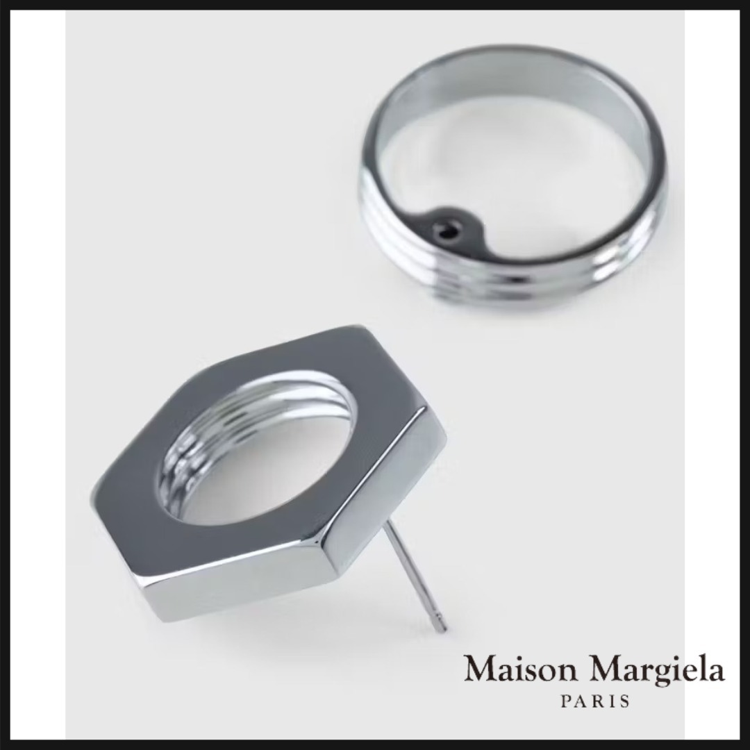【Maison Margiela】シングルピアス ピアス Palladio Burattato