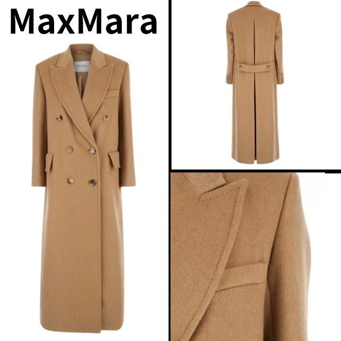 【MaxMara】Fungoフンゴ ミリタリースタイルコート
