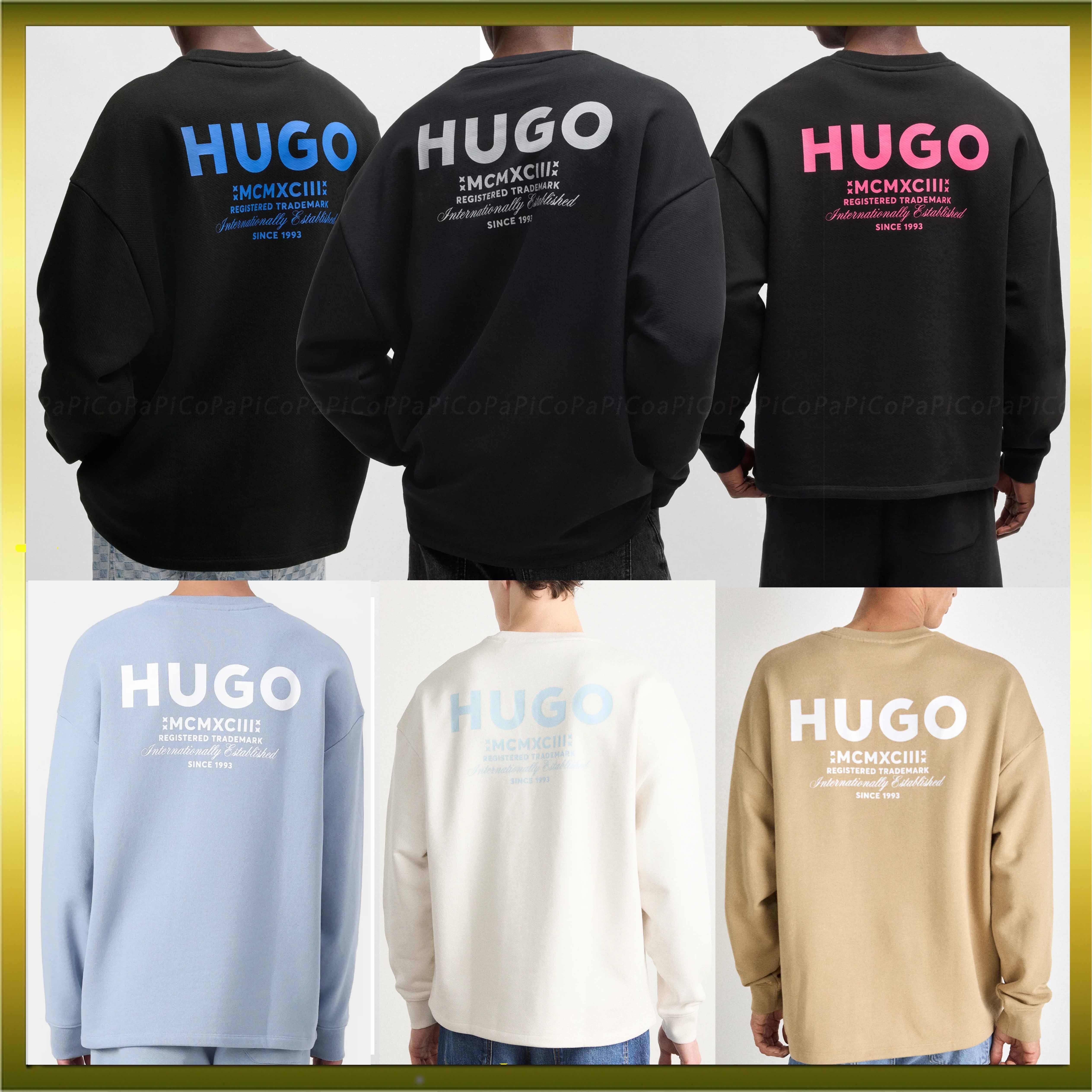 【特価！関税送料込】HUGO ロゴプリント スウェットシャツ