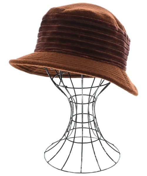 HERMES エルメス ハット 茶 56 4103524D0207