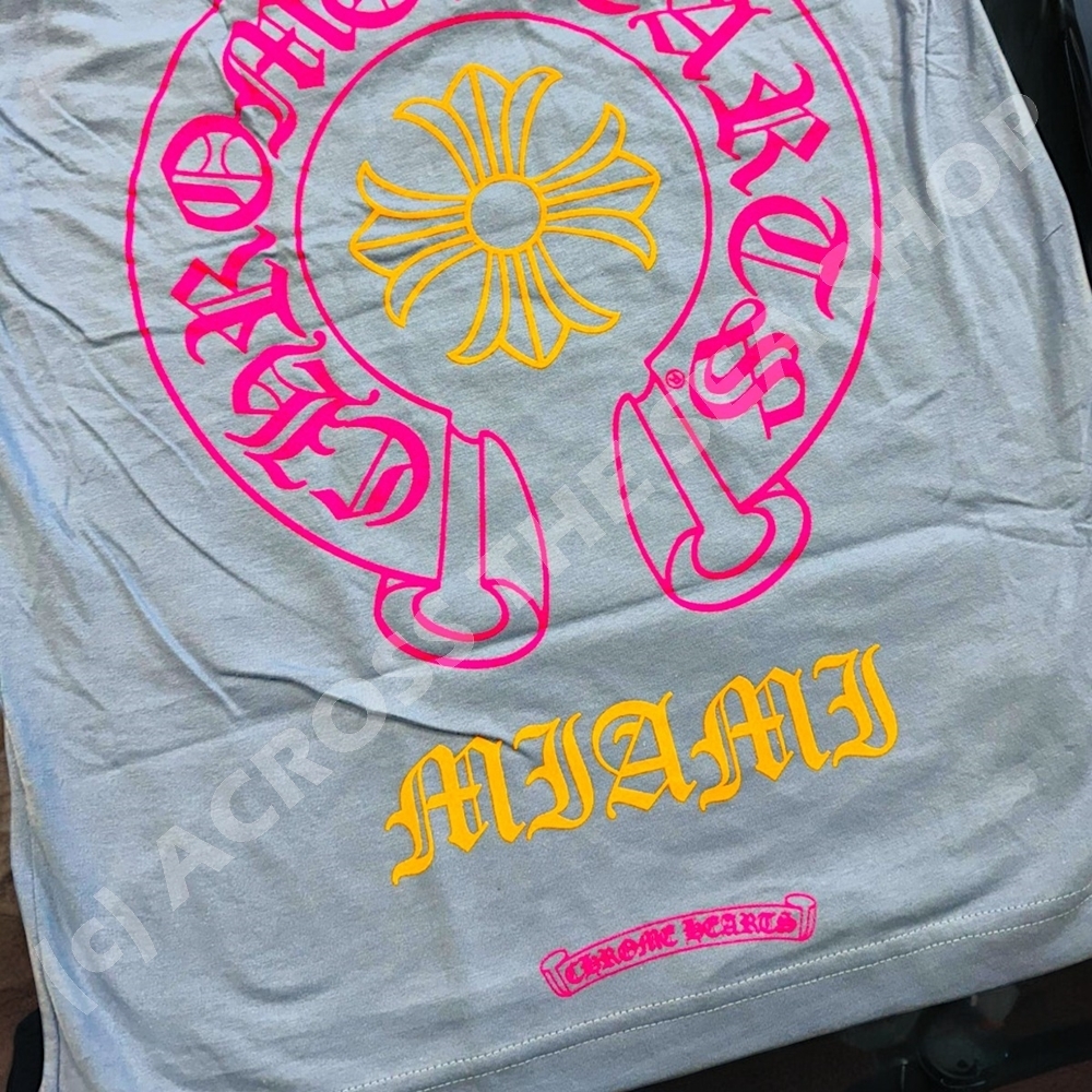 Chrome Hearts★超レア★マイアミ限定♪ BLUE/PINK Tシャツ Chrome Hearts☆超レア☆マイアミ限定♪ BLUE/PINK Tシャツ