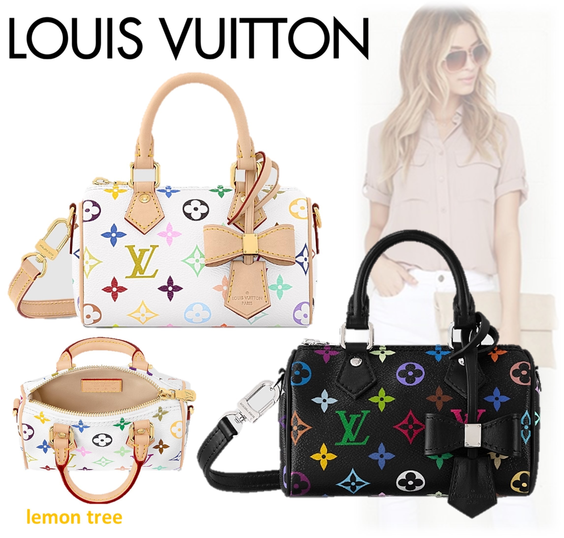 【Louis Vuitton】村上隆コラボ ナノ・スピーディ M13391