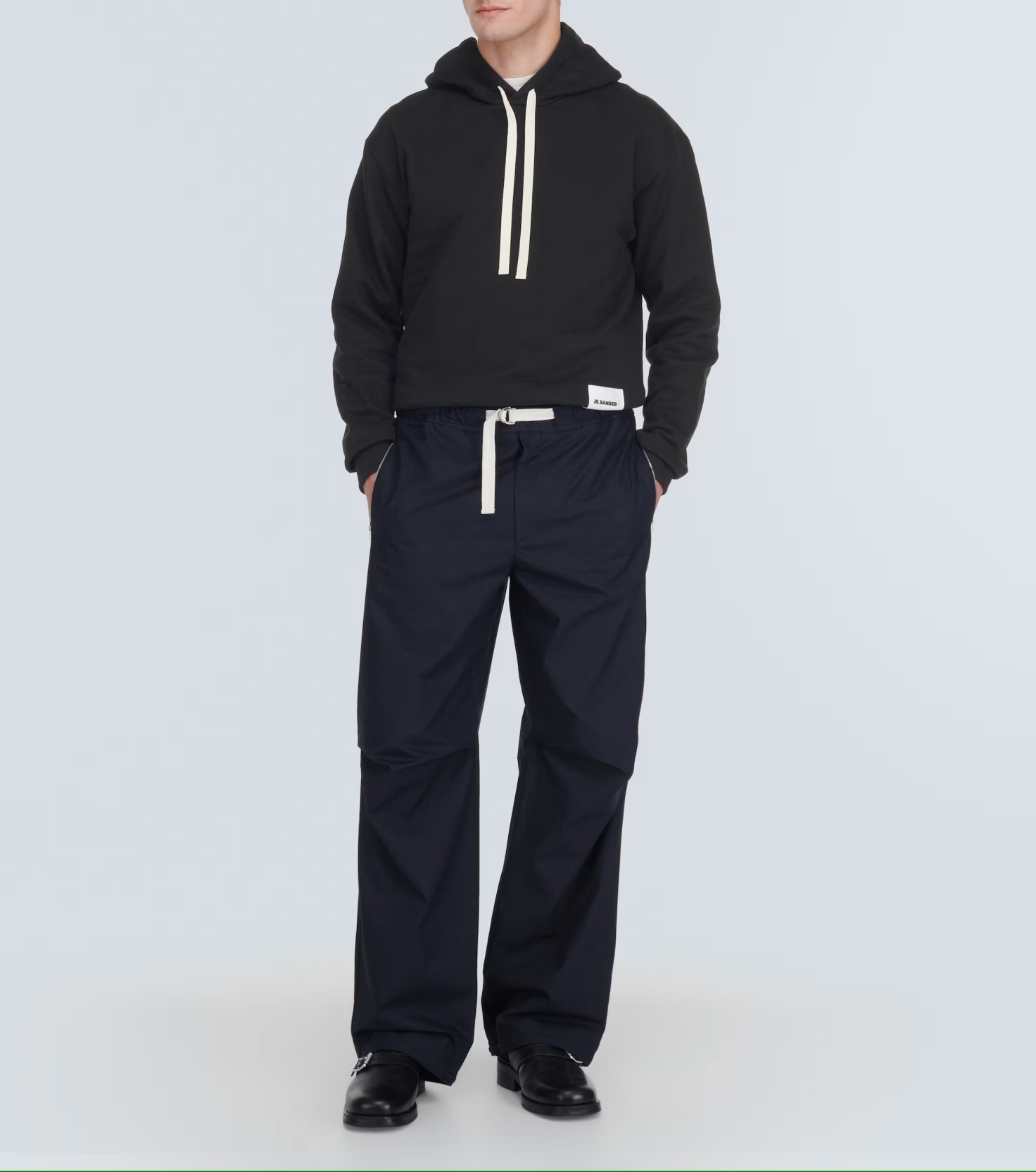 【JIL SANDER】黒のコットンパーカー 送料関税込 22409657_52524319_1000.jpg