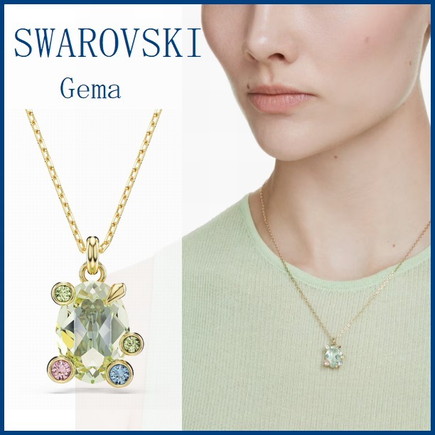 【SWAROVSKI】Gema ペンダント 純正箱付き