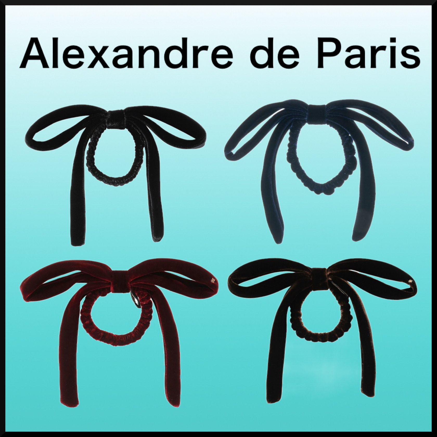 おしゃれ★ Alexandre de Paris ポニー 人気 定番 シンプル