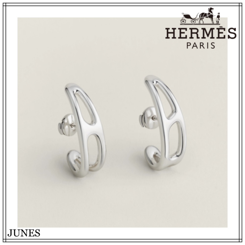 大人気！！【HERMES】シェーヌダンクルパンクピアス