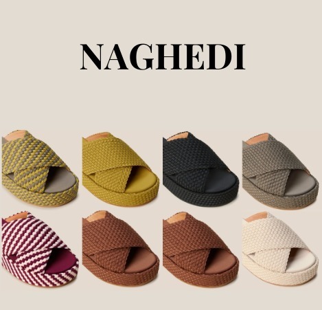 大注目のナゲディ！ NAGHEDI ラグナプラットフォーム サンダル