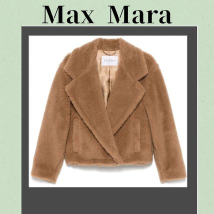 【MaxMara】VIP価格【テディベア アイコンクロップド コート】 MaxMara】VIP価格【テディベア アイコンクロップド コート