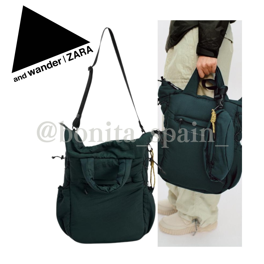【ZARA】キルティングバッグ X AND WANDER 6852/410/400
