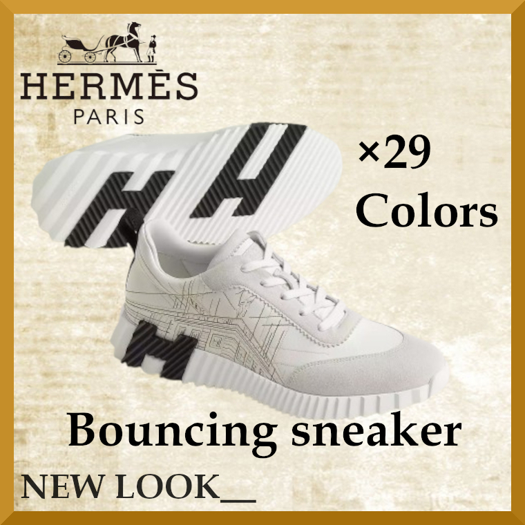【29カラー】HERMES バウンシング スニーカー【22-29】