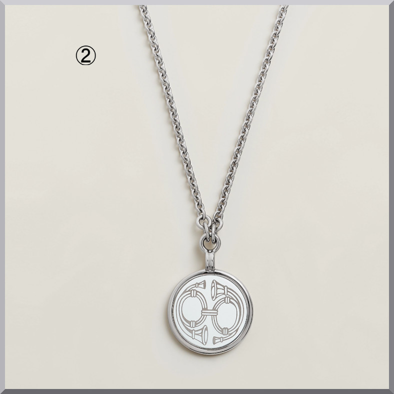 《レア☆》HERMES ネックレス Medaille Bijou Deux GM