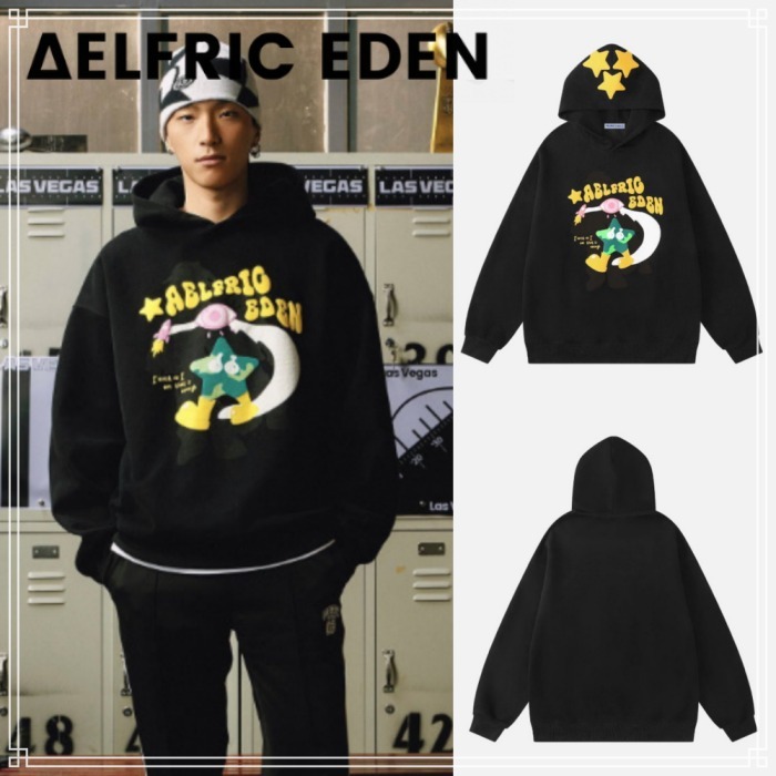 【Aelfric Eden】ウォーキング スター デザイン パーカー