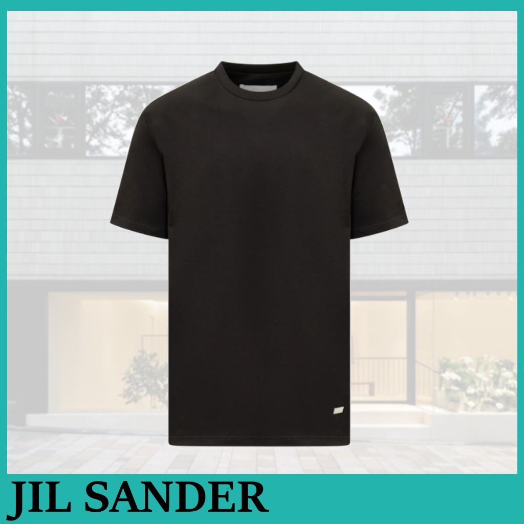 Jil Sander★ロゴ プレート クルーネック T シャツ