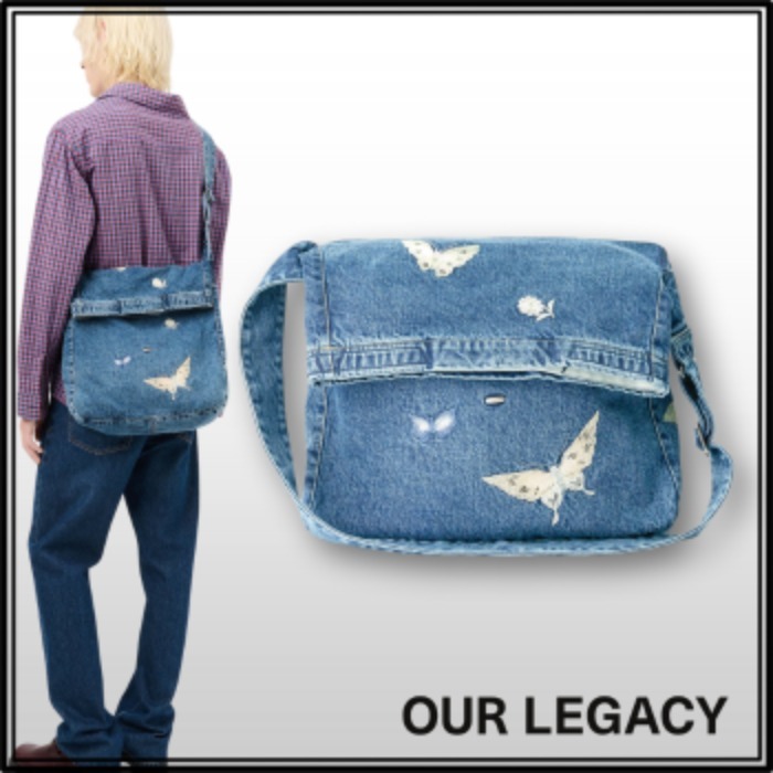 【OUR LEGACY】 スリングバッグ インディゴ ショルダーバッグ
