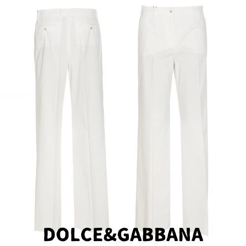 【DOLCE&GABBANA】フレアギャバジンパンツ