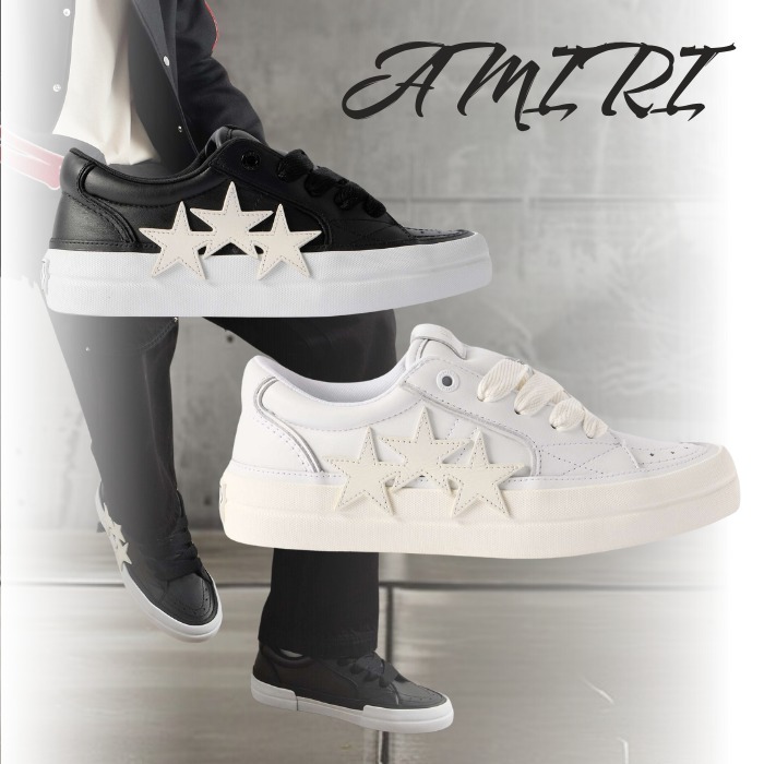 《ストリートカルチャーを体現する逸品》【AMIRI】スニーカー