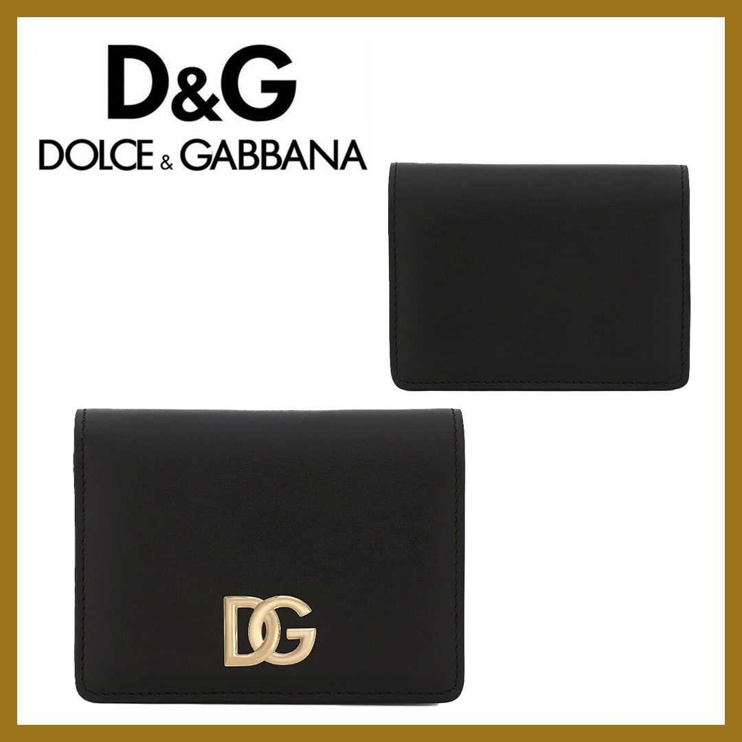 使い込むほど味わいが増す◎*Dolce & Gabbana*DGロゴ ウォレット