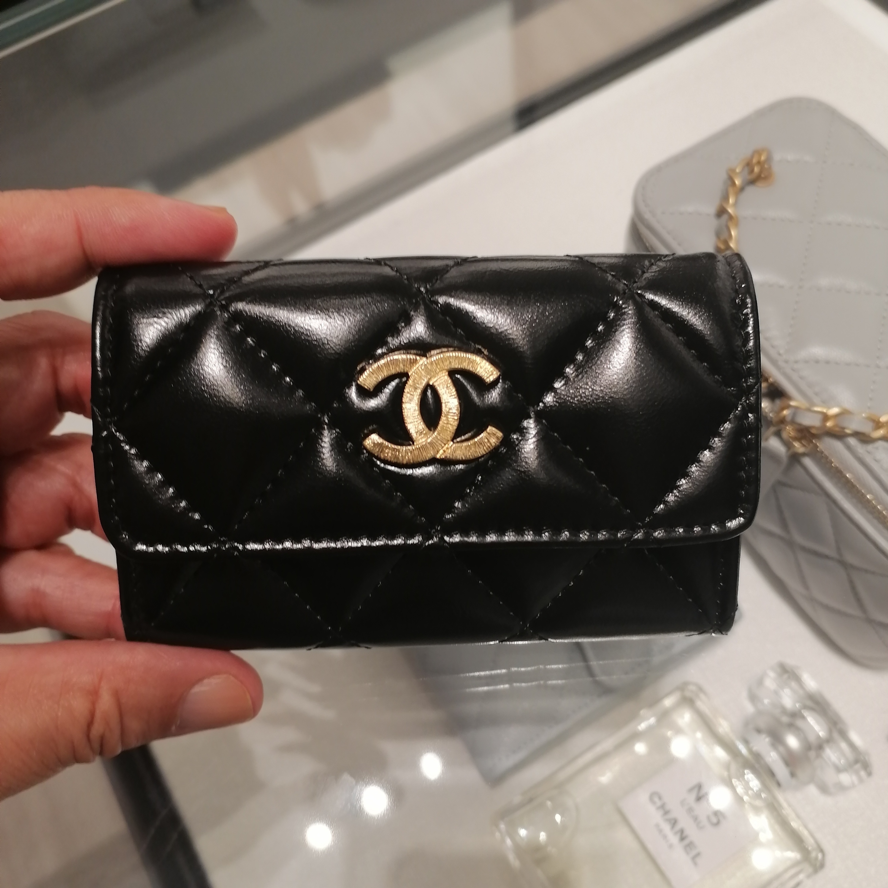 CHANEL☆フラップ カード ホルダー☆他カラーあり