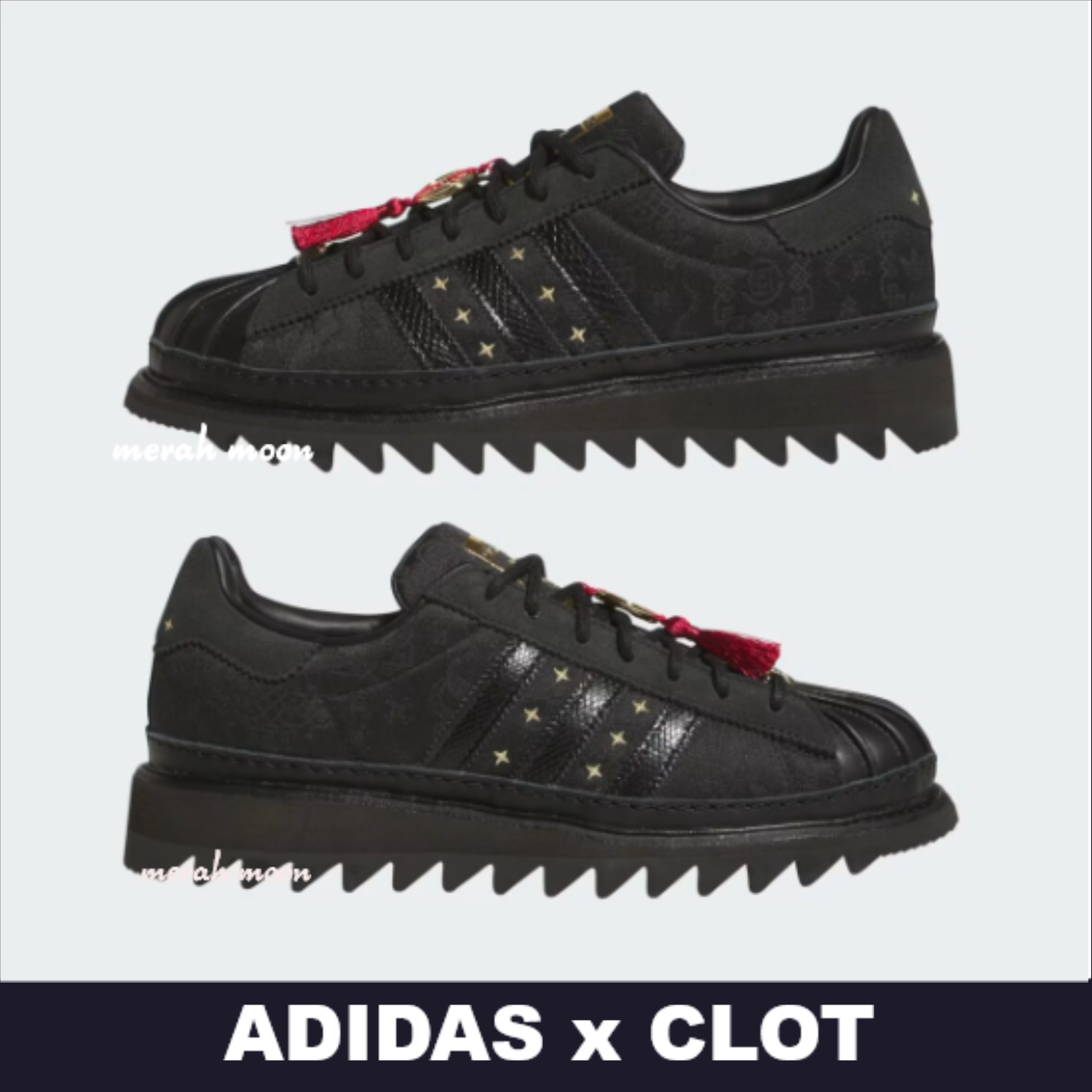 Adidas×Clot【こだわったデザイン☆Superstar Edison Chen】