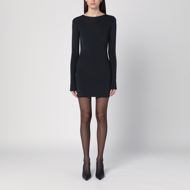 ワンピースその他 Entire Studios Mini black dress in nylon blend