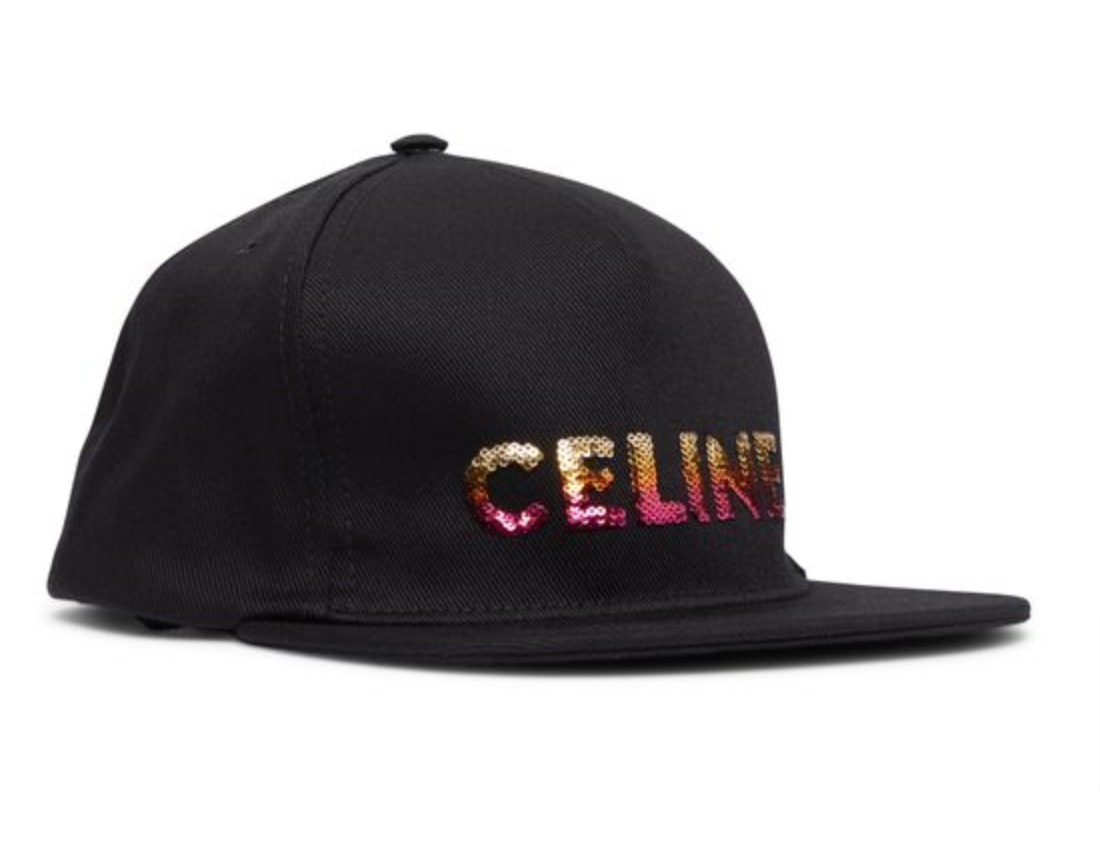 【関税・送料無料】CELINE Celineエンブロイダリー キャップ