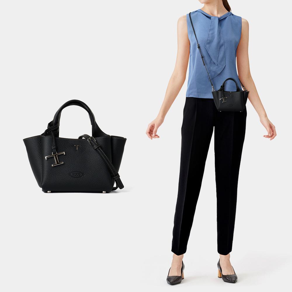 送料関税込★TOD'S★T タイムレス トートバッグ★ブラック