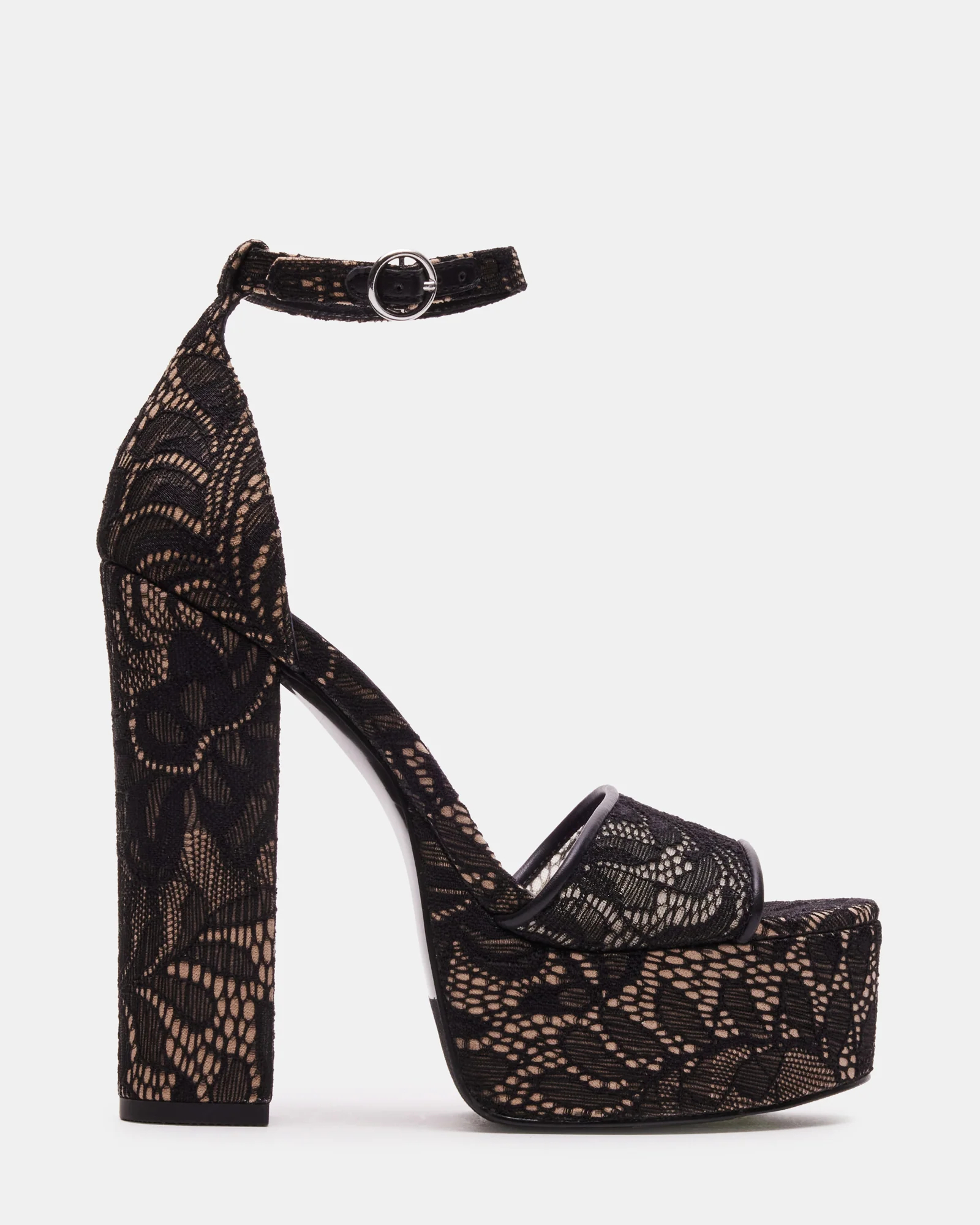 Steve Madden アンクルストラップ GLAM プラットフォーム ヒール Steve Madden アンクルストラップ GLAM プラットフォーム ヒール