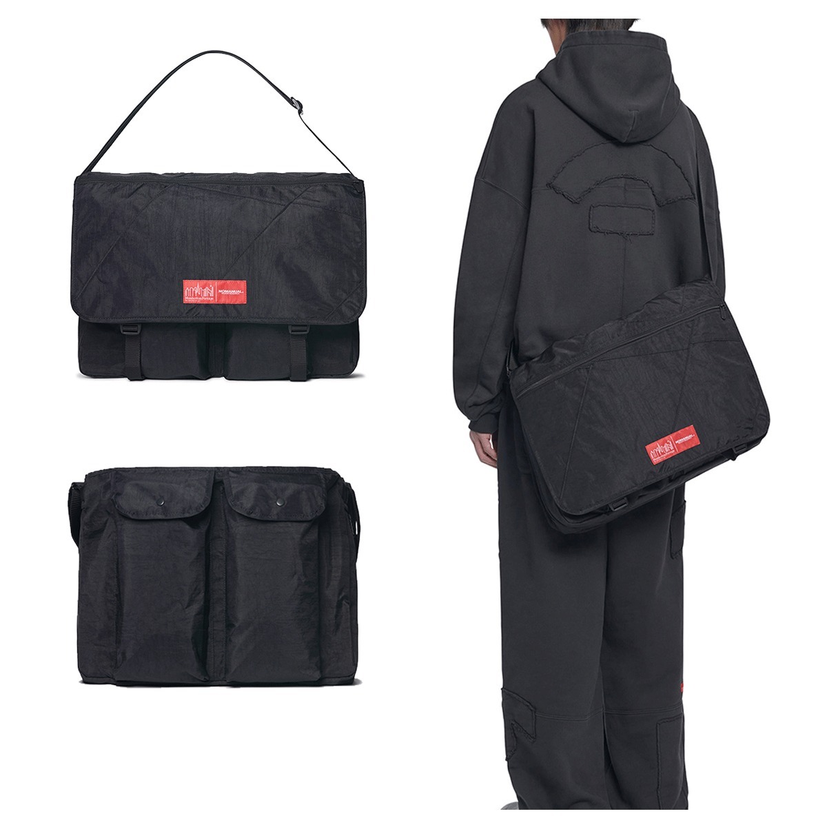 ショルダーバッグ NOMANUAL NM X MP EUROPA MESSENGER BAG (XL) 5MM107