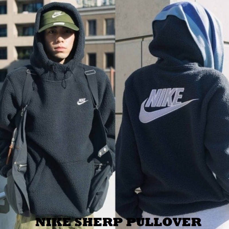 パーカー・フーディ [NIKE] NSW SPE+SHERP PULLOVER L/S HOODIE Fleece Pullover