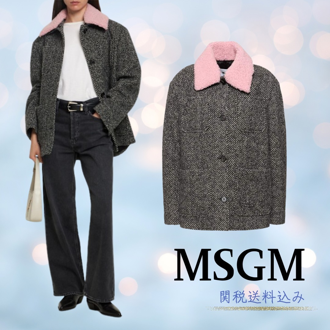 MSGM【関税送料込＆◆SALE価格◆】ショートコート