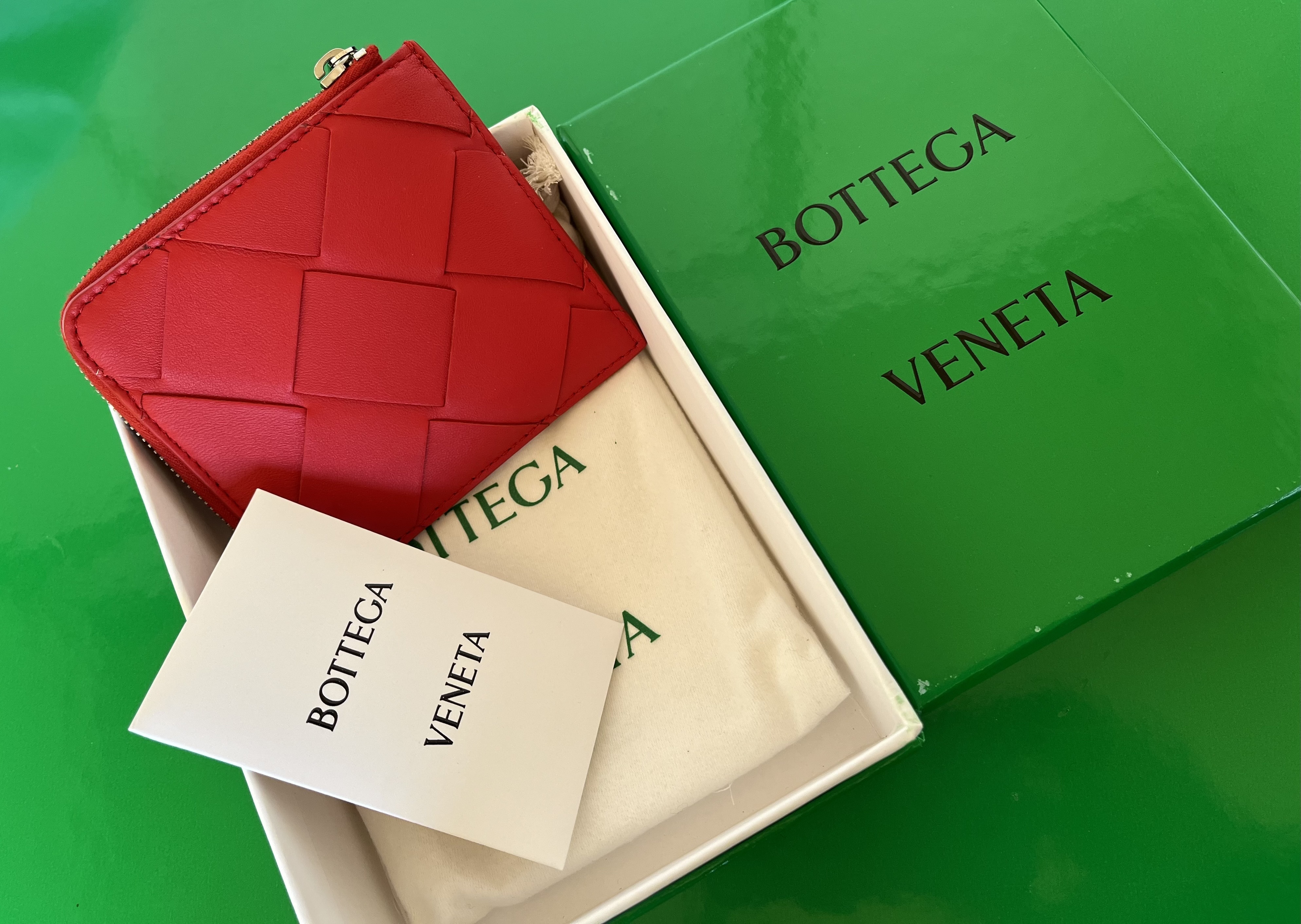 【BOTTEGA VENETA】イントレチャートコインケース/カードケース
