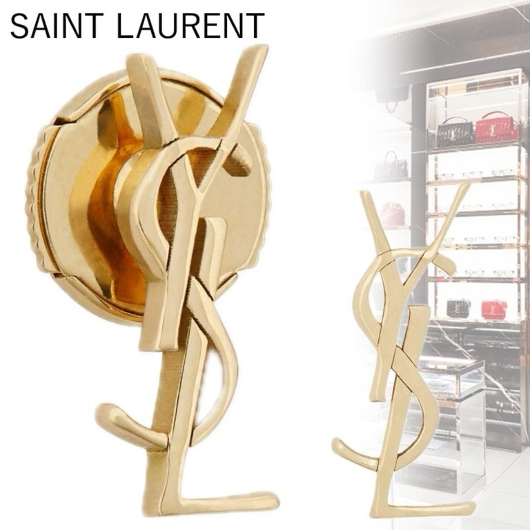 すぐ届く*Saint Laurent*カサンドラ スタッド イヤリング