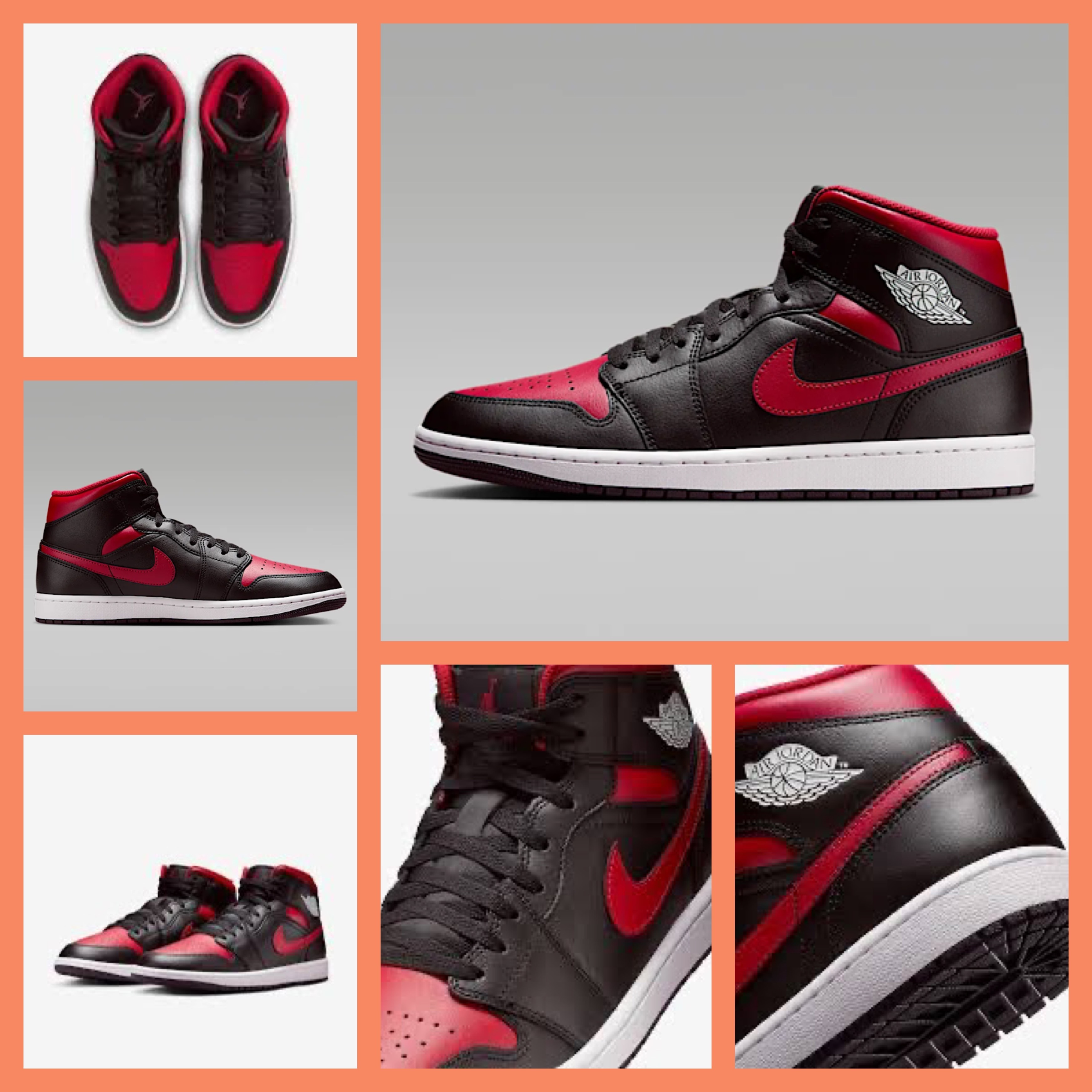 《☆超レア☆》☆NIKE☆JORDAN 1 MID☆Red