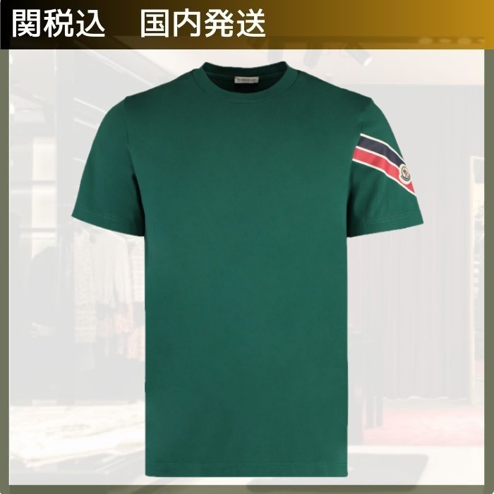 MONCLERモンクレール/半袖クルーネック T シャツ