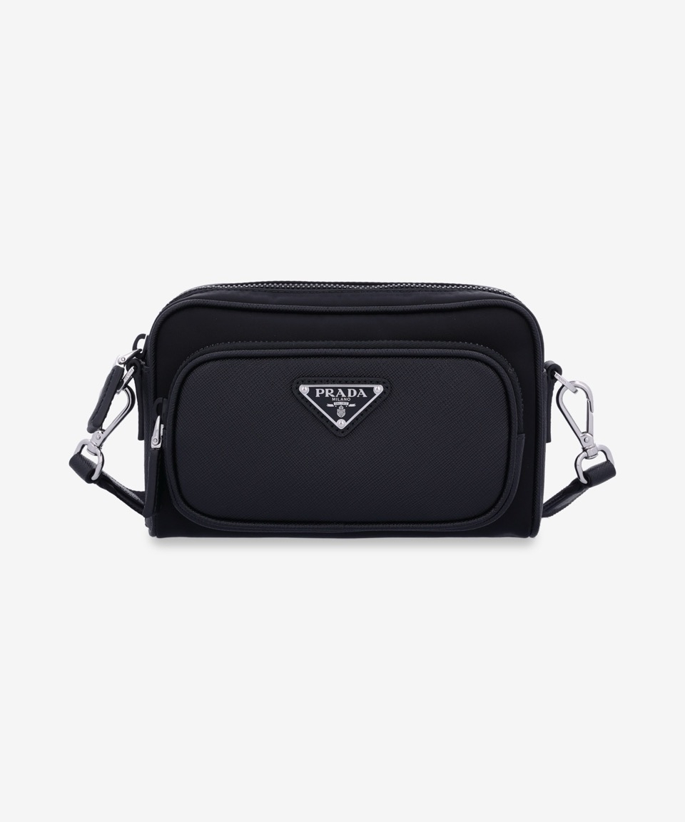 《PRADA》 ナイロン サフィアーノ ショルダーバッグ