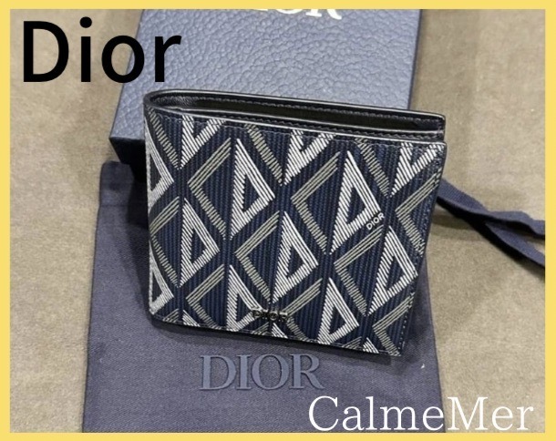 【Dior】ディオール☆ 2つ折りウォレット ☆