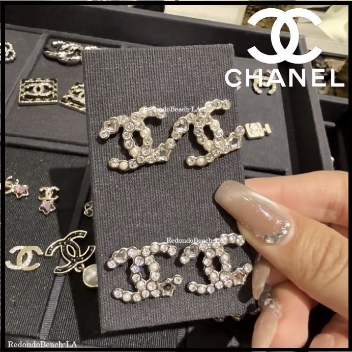 【25P】大人の遊び心くすぐる★CHANEL★ピアス★期間限定