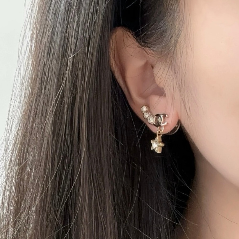 キラキラ輝く♪】CHANEL ピアス