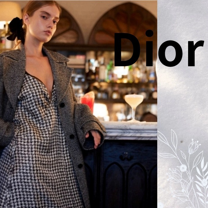 ワンピースその他 Dior ROBE PIED DE POULE