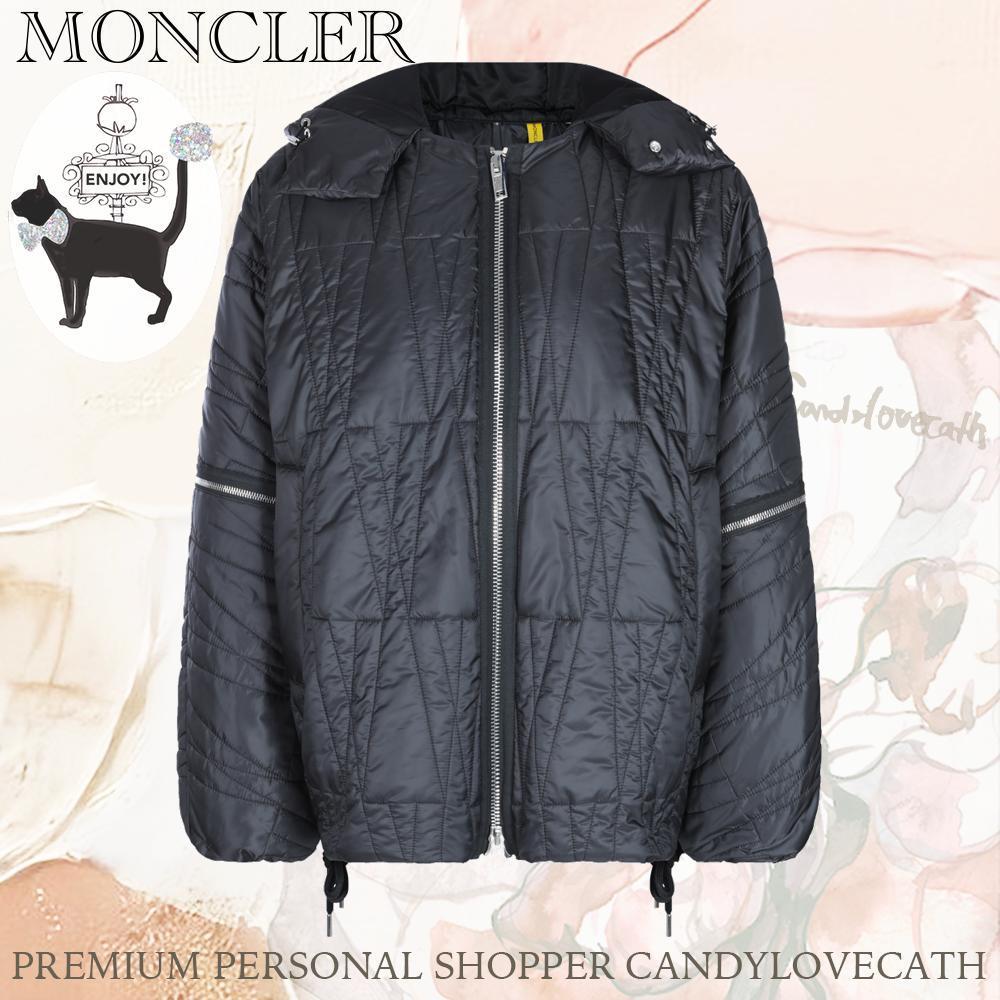 ダウンジャケット・コート MONCLER WILLOW SMITH BLACK DOWN JACKET