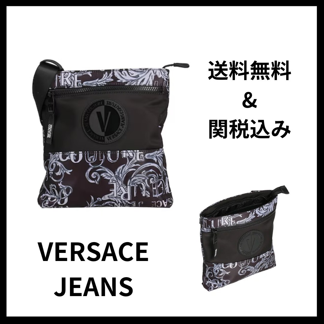 《VERSACE JEANS》 ショルダーストラップクロスボディバッグ